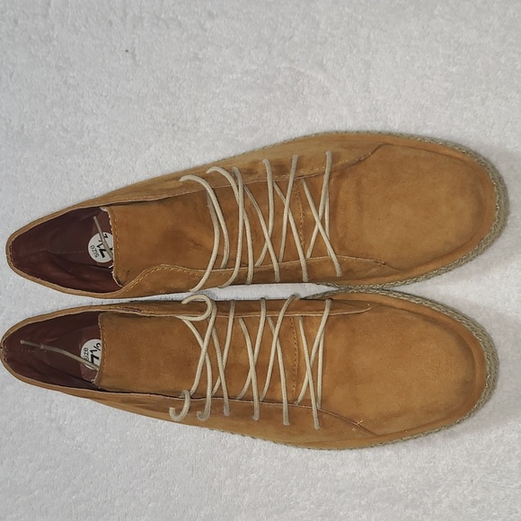 Rachel Comey Tan Suede Espadrille Platform Boots Size 8 UE 7.5 US Women's - Picture 2 of 9